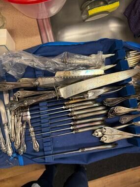 Vintage 1847 Rogers Bros. Silverplate Serving Pieces & Flatware